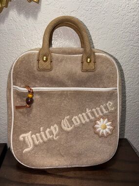 Juicy Couture Rare Vintage TerryCloth Makeup/Travel Bag